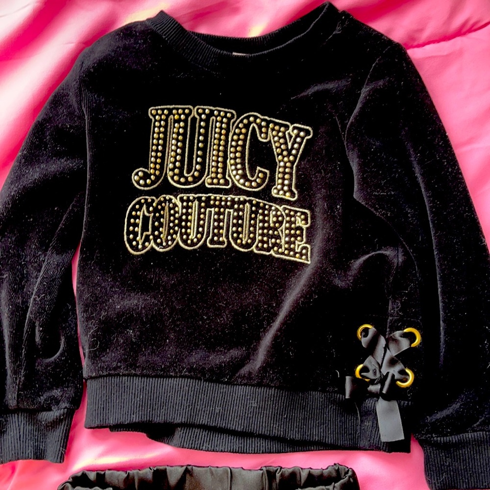 Juicy Couture size 3T black and gold